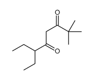 6-ethyl-2,2-dimethyloctane-3,5-dione结构式