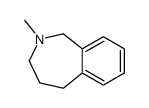 2-methyl-1,3,4,5-tetrahydro-2-benzazepine结构式