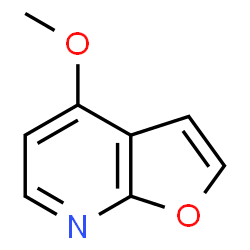 Furo[2,3-b]pyridine, 4-methoxy- (9CI) Structure