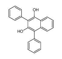 2,4-diphenyl-naphthalene-1,3-diol结构式