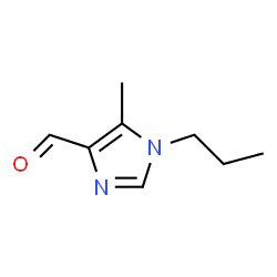 1H-Imidazole-4-carboxaldehyde, 5-methyl-1-propyl- (9CI) Structure