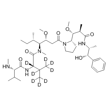 D8-MMAE structure