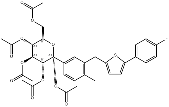 Canagliflozin Impurity 49 structure