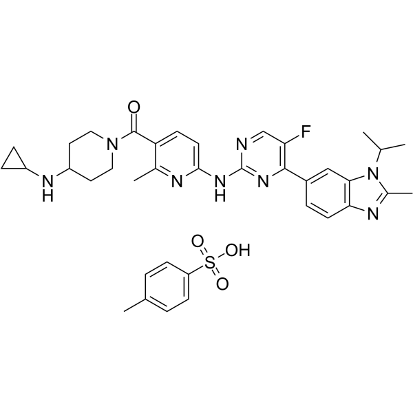 Cimpuciclib tosylate Structure