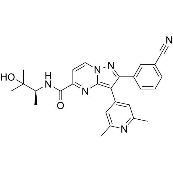 A2A receptor antagonist 3 Structure