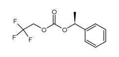 (S)-sec-phenethyl 2,2,2-trifluoroethyl carbonate Structure