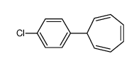 7-(4-chlorophenyl)cyclohepta-1,3,5-triene结构式