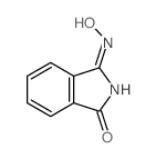 1H-Isoindol-1-one,3-(hydroxyamino)- structure