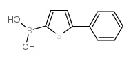 5-PHENYL-2-THIENYLBORONIC ACID Structure