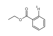 2-deuterio ethyl benzoate结构式