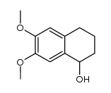 6,7-dimethoxy-1-hydroxytetraline Structure