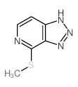 2-methylsulfanyl-3,7,8,9-tetrazabicyclo[4.3.0]nona-2,4,6,9-tetraene结构式