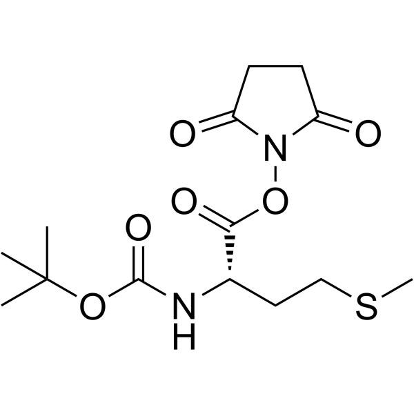 Boc-Met-OSu Structure