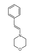 4-(2-phenylethenyl)-morpholine Structure