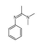 N,N-dimethyl-N'-phenylethanimidamide Structure