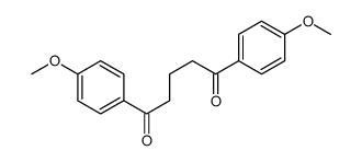 1,5-bis(4-methoxyphenyl)pentane-1,5-dione结构式