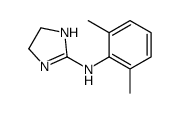 N-(2,6-dimethylphenyl)-4,5-dihydro-1H-Imidazol-2-amine结构式