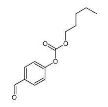 Carbonic acid, 4-formylphenyl pentyl ester结构式