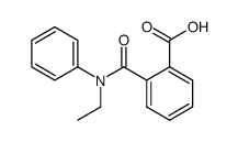 N-ethyl-N-phenyl-phthalamic acid结构式