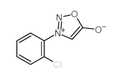 3-(o-Chlorophenyl)sydnone Structure