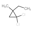 Cyclopropane,1,1-dichloro-2-ethyl-2-methyl-结构式