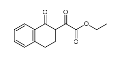 ethyl α-(1-oxo-1,2,3,4-tetrahydronaphthalen-2-yl)-α-oxoacetate Structure