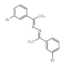 Ethanone,1-(3-bromophenyl)-, 2-[1-(3-bromophenyl)ethylidene]hydrazone picture