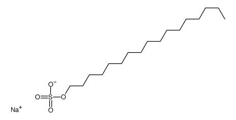 1-Heptadecanol, hydrogen sulfate, sodium salt Structure