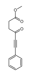 methyl 4-oxo-6-phenylhex-5-ynoate Structure