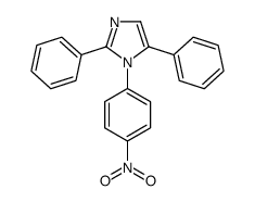 1-(4-nitrophenyl)-2,5-diphenylimidazole Structure