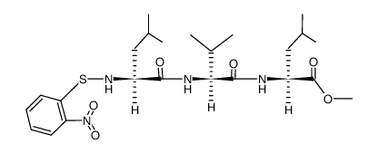 Nps-Leu-Val-Leu-OMe结构式