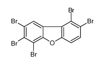 1,2,6,7,8-pentabromodibenzofuran结构式