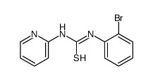 1-(2-bromophenyl)-3-pyridin-2-ylthiourea Structure