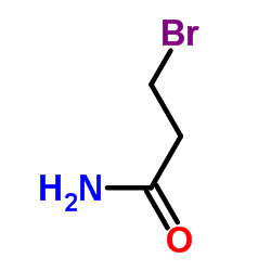 3-溴丙酰胺结构式