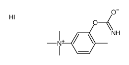 (3-carbamoyloxy-4-methylphenyl)-trimethylazanium,iodide Structure