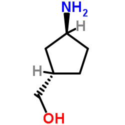 [(1S,3S)-3-aminocyclopentyl]methanol Structure