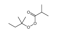 2-methylbutan-2-yl 2-methylpropaneperoxoate Structure