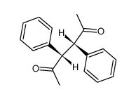 (3R*,4R*)-3,4-diphenyl-2,5-hexanedione结构式