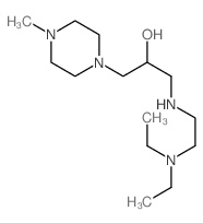 1-Piperazineethanol, a-[[[2-(diethylamino)ethyl]amino]methyl]-4-methyl- picture