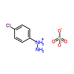 P-CHLOROPHENYLHYDRAZINE SULFATE结构式