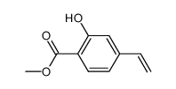 methyl hydroxyl-4-vinylbenzoate结构式