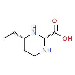 2-Pyrimidinecarboxylicacid,4-ethylhexahydro-,(2R,4S)-rel-(9CI) structure