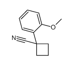 1-(2-甲氧基苯基)环丁烷甲星空app结构式