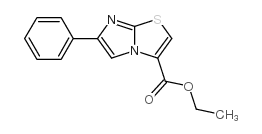 Ethyl 6-phenylimidazo[2,1-b][1,3]thiazole-3-carboxylate structure