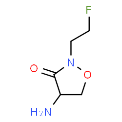 3-Isoxazolidinone, 4-amino-2-(2-fluoroethyl)- (9CI)结构式