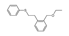 o-(ethoxymethyl)phenethyl phenyl sulphide结构式