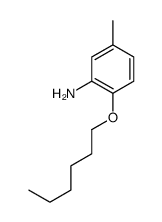 Benzenamine, 2-(hexyloxy)-5-methyl- (9CI)结构式