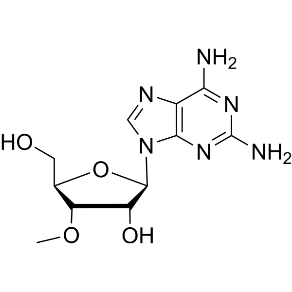 3'-OMe-2-NH2-A Structure