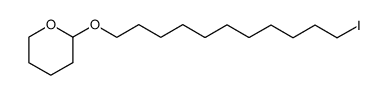 2-[(11-iodoundecyl)oxy]tetrahydro-2H-pyran Structure