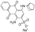 sodium 1-amino-4-[2-(bicyclo[2.2.1]heptyl)amino]-9,10-dihydro-9,10-dioxoanthracene-2-sulphonate picture